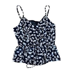 White House Black‎ Market Patterned Tank Sz S
